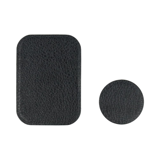 Mágnesezhető fém lap mágneses telefontartóhoz fekete 7x5cm