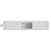 Blitzwolf BW-SHP9 Smart hálózati elosztó, hosszabbító 3x aljzat, 2x USB 2.4A 3300W - 0. kép