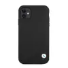 iPhone 11 BMW Leather Deboss bőrtok fekete (BMHCN61RCDPK) - 3. kép