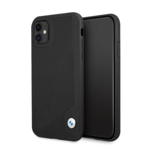 iPhone 11 BMW Leather Deboss bőrtok fekete (BMHCN61RCDPK) iPhone 11 BMW Leather Deboss bőrtok fekete (BMHCN61RCDPK)