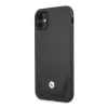 iPhone 11 BMW Leather Perforate bőrtok fekete (BMHCN61RSWPK) - 1. kép