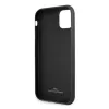 iPhone 11 BMW Leather Perforate bőrtok fekete (BMHCN61RSWPK) - 3. kép