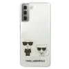 Samsung Galaxy S21 Plus Karl Lagerfeld Karl Choupette tok átlátszó (KLHCS21MCKTR) - 1. kép