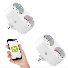 Gosund SP211 Dual smart plug okos konnektor WiFi 3500W (2db)