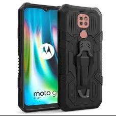 Motorola Moto G9 Play Nexeri Tank Armored tok fekete