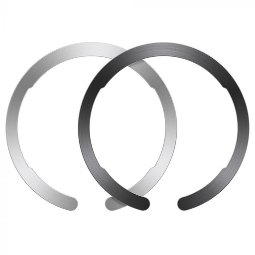 ESR HaloLock Magsafe univerzális mágneses gyűrű fekete és ezüst ESR HaloLock Magsafe univerzális mágneses gyűrű fekete és ezüst