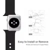 Apple Watch 3/4/5/6/7/8/SE (38/40/41mm) szilikon óraszíj fehér színű Alphajack - 0. kép