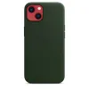 iPhone 13 bőrtok sötét mamutfenyőzöld (MM173ZM/A) Apple gyári MagSafe-rögzítésű - 0. kép