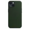 iPhone 13 bőrtok sötét mamutfenyőzöld (MM173ZM/A) Apple gyári MagSafe-rögzítésű - 2. kép