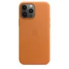 iPhone 13 Pro Max bőrtok aranybarna (MM1L3ZM/A) Apple gyári MagSafe-rögzítésű - 2. kép