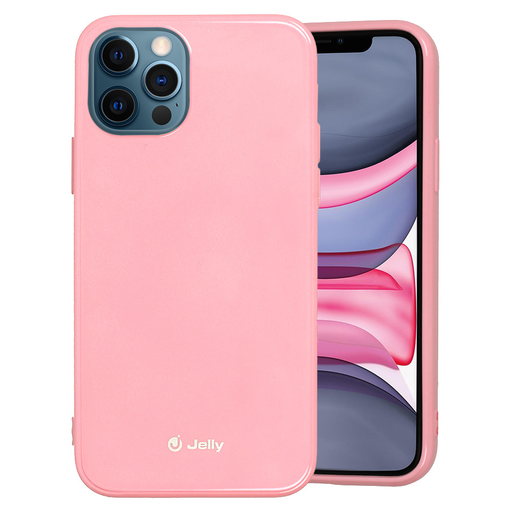 iPhone 13 Pro Max Jelly szilikon tok világos rózsaszín iPhone 13 Pro Max Jelly szilikon tok világos rózsaszín