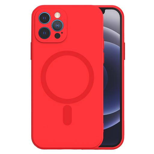 iPhone 11 TEL PROTECT MagSilicone tok piros (Magsafe kompatibilis) iPhone 11 TEL PROTECT MagSilicone tok piros (Magsafe kompatibilis)