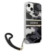 iPhone 13 Guess GUHCP13MKCABBK tok pánttal fekete - 3. kép