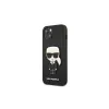 iPhone 13 Mini Karl Lagerfeld Saffiano Head tok fekete (KLHCP13SOKPK) - 0. kép