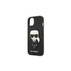 iPhone 13 Mini Karl Lagerfeld Saffiano Head tok fekete (KLHCP13SOKPK) - 3. kép