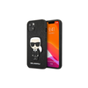 iPhone 13 Mini Karl Lagerfeld Saffiano Head tok fekete (KLHCP13SOKPK) thumbnail