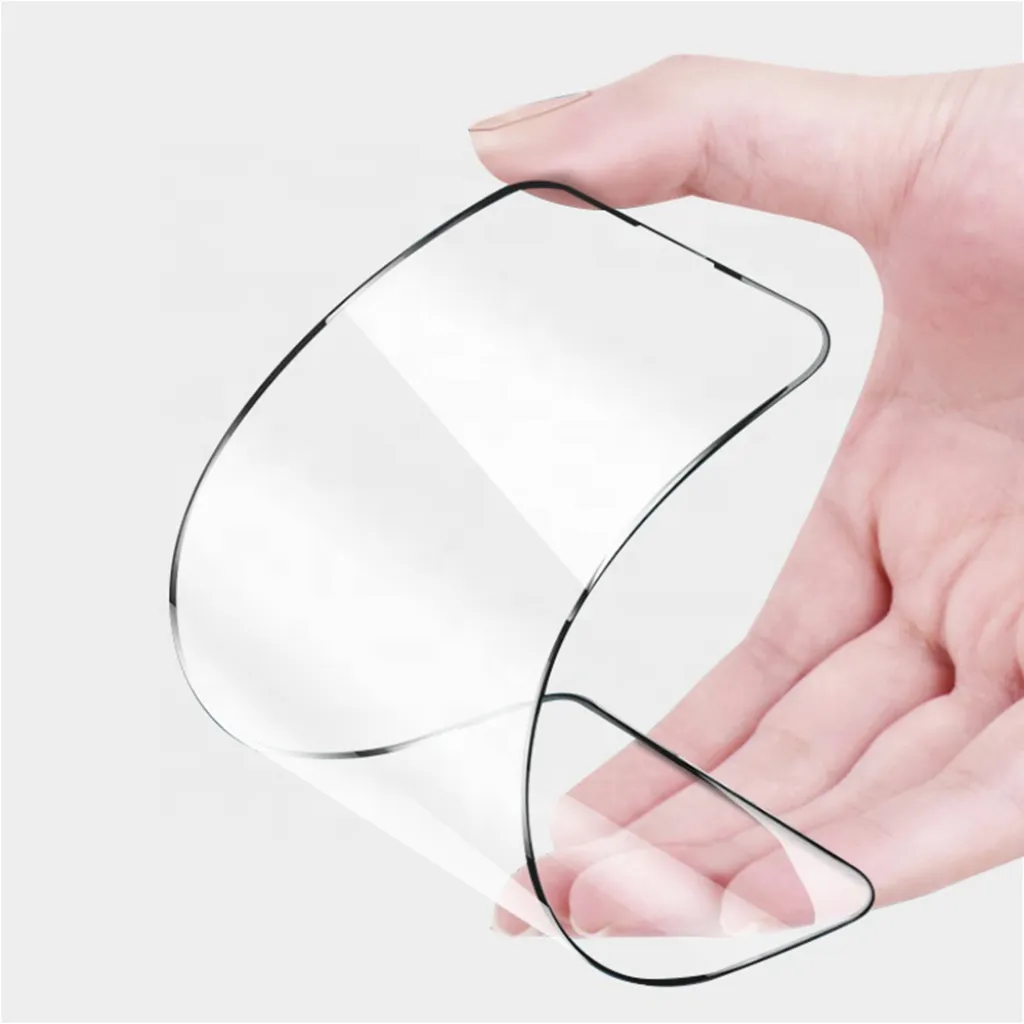 Samsung S21 Ultra Hard Ceramic kijelzővédő üvegfólia kerámiával fekete - 11