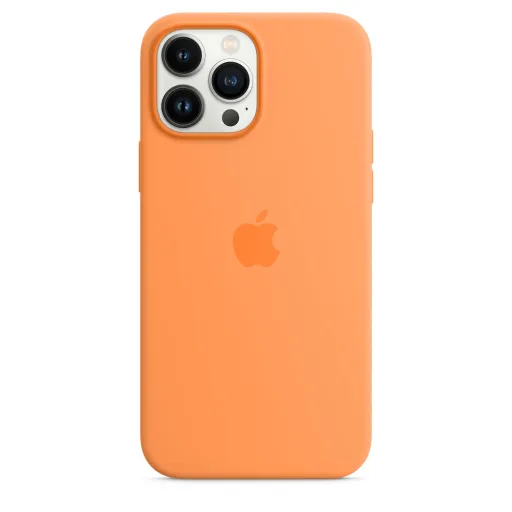 iPhone 13 Pro Max szilikontok körömvirág (MM2M3ZM/A) Apple gyári MagSafe-rögzítésű