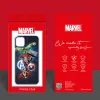 iPhone 13 Pro Max Marvel Avengers - Bosszúállók tok sötétkék - 0. kép