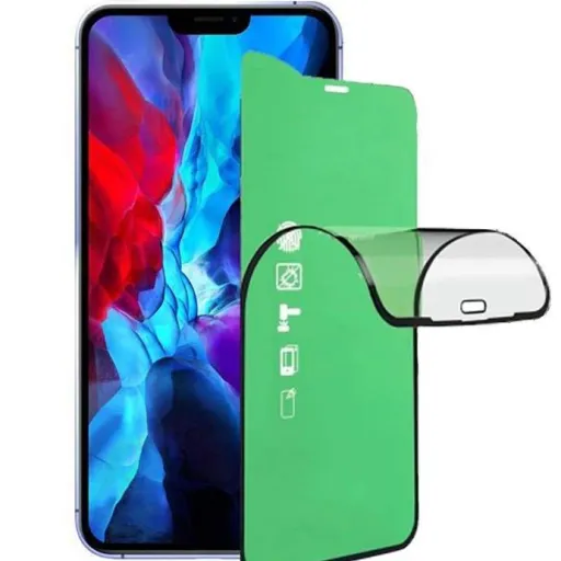 Xiaomi Redmi 8 Prémium flex kerámia 9H kijelzővédő üvegfólia fekete