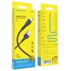Borofone BX51 Triumph - USB - USB Type-C kábel 3A 1m fekete - 0. kép