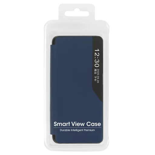 Samsung Galaxy S22+ Plus Smart View Fliptok sötétkék