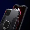 Xiaomi Redmi 9C Ring Armor tok kihajtható támasszal fekete - 1. kép