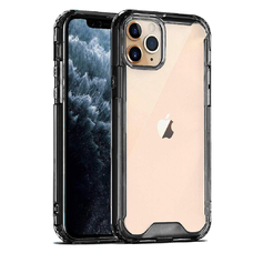 Samsung Galaxy A03s Tel Protect Acrylic tok fekete