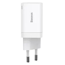 Baseus Super Pro gyors fali töltő adapter USB / USB Type C 30W Power Delivery Quick Charge fehér (CCSUPP-E02)