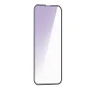 iPhone 13 Pro Max / 14 Plus Baseus Anti Blue Light 2x kijelzővédő üvegfólia 0,3 mm-es fekete kerettel (SGQP010501) - 0. kép