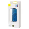 iPhone 13 Pro Max / 14 Plus Baseus Anti Blue Light 2x kijelzővédő üvegfólia 0,3 mm-es fekete kerettel (SGQP010501) - 2. kép