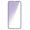 iPhone 13 Pro Max / 14 Plus Baseus Anti Blue Light 2x kijelzővédő üvegfólia 0,3 mm-es fekete kerettel (SGQP010501) - 4. kép