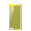 iPhone 13 Pro Max Baseus Frosted Glass tok fekete (ARWS000501) - 0. kép