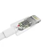 Choetech USB-A - Lightning MFI kábel 1,8 m fehér (IP0027) - 0. kép