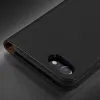 iPhone SE 2020 / iPhone 8 / iPhone 7 Dux Ducis Wish valódi bőr fliptok fekete - 2. kép