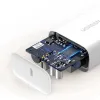 Ugreen univerzális hálózati gyorstöltő USB Type-C aljzattal 30W PD QC 4.0 fehér (70161) - 1. kép