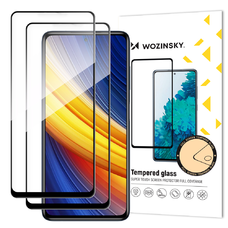 Samsung Galaxy A32 4G Wozinsky 2 x Full Glue Super Tough kijelzővédő fólia fekete