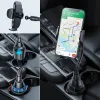 Joyroom autós telefontartó pohártartóba, fekete - 2. kép