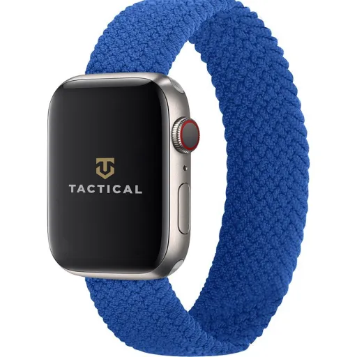 Apple Watch 4/5/6/7/8/SE/Ultra (42/44/45/49mm) Tactical 775s kötött óraszíj M-es méret kék