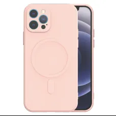 iPhone 13 Pro TEL PROTECT MagSilicone tok világos rózsaszín