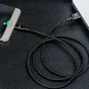 Wozinsky USB - USB Type-C 2.4A 2m kábel fekete (WUC-C2B) - 2. kép