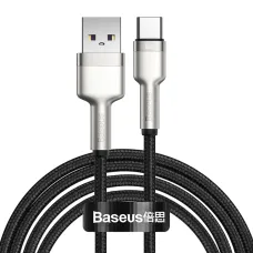 Baseus Cafule Series Metal Data USB - USB Type C 66W kábel 2m fekete (CAKF000201)