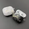 AirPods 3 Kingxbar Marble Pods tok fekete - 0. kép