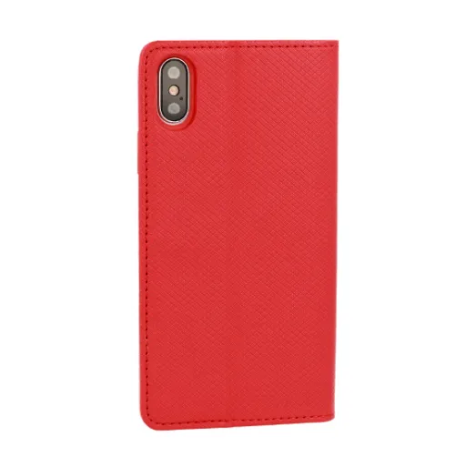 Samsung Galaxy S8 Telone mágneses fliptok piros