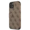 iPhone 13 Pro Guess GUBKP13L4GMGBR PU 4G Metal Logo fliptok barna - 4. kép