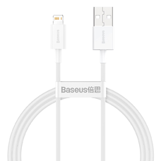 Baseus Superior USB - Lightning kábel 2,4A 1 m fehér