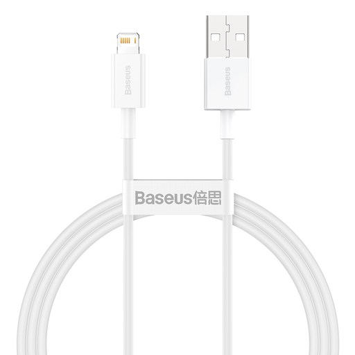 Baseus Superior USB - Lightning kábel 2,4A 1 m fehér