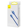 Baseus Crystal Shine gyors töltős adat kábel USB Type A - USB Type C 100W 1,2m kék - 4. kép