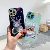 iPhone 13 Pro Cartoon Space TPU tok sötétkék Alphajack - 3. kép