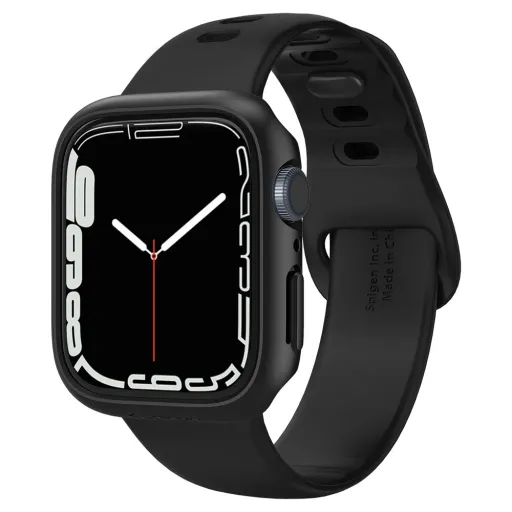 Apple Watch 7 (45mm) Spigen Thin Fit tok fekete (ACS04174)